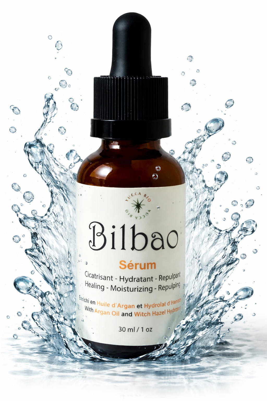 Sérum Bilbao-Apaise les peaux sensibles & réduit les rougeurs- 30 ml / 1 oz – Image 2