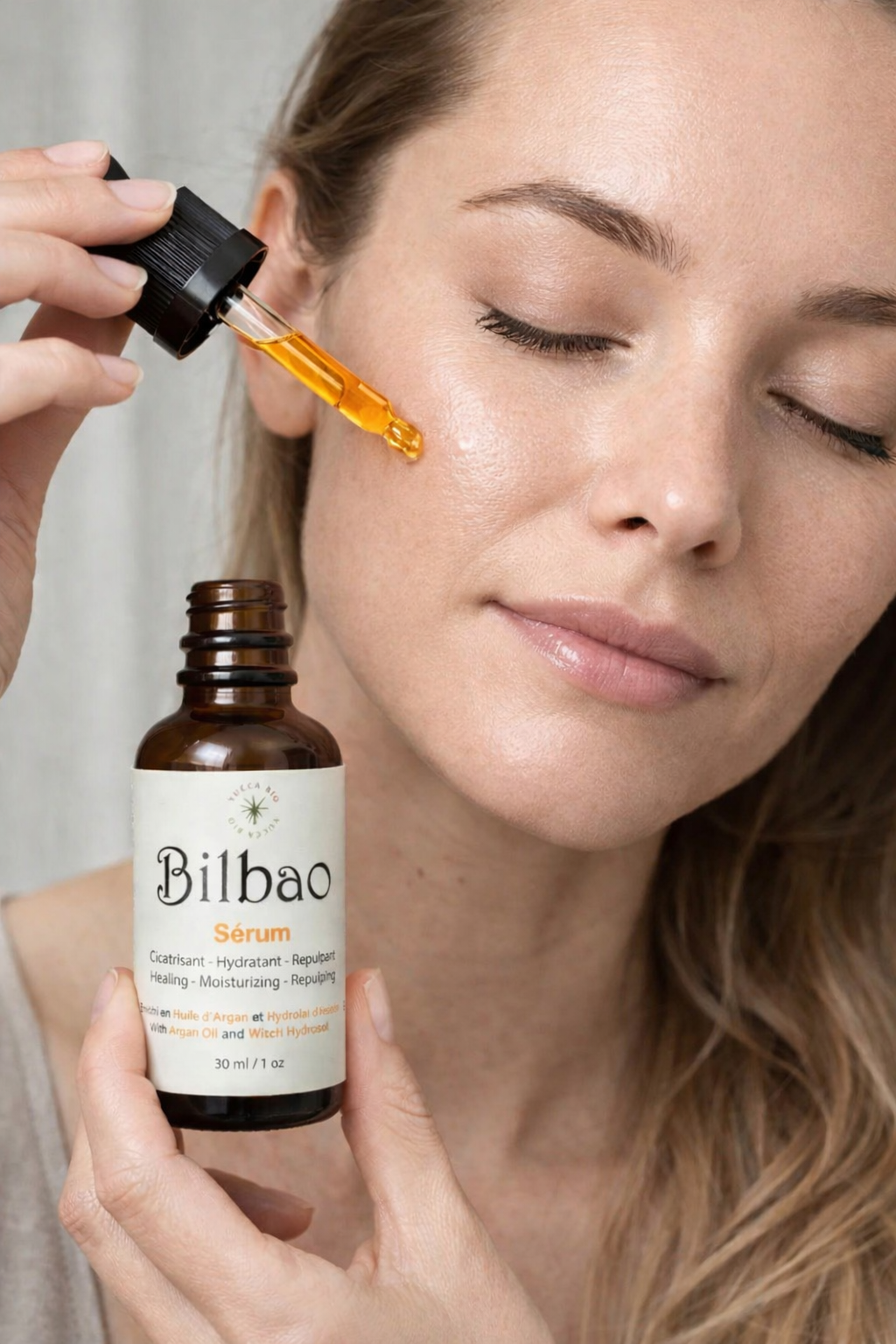 Sérum Bilbao-Apaise les peaux sensibles & réduit les rougeurs- 30 ml / 1 oz